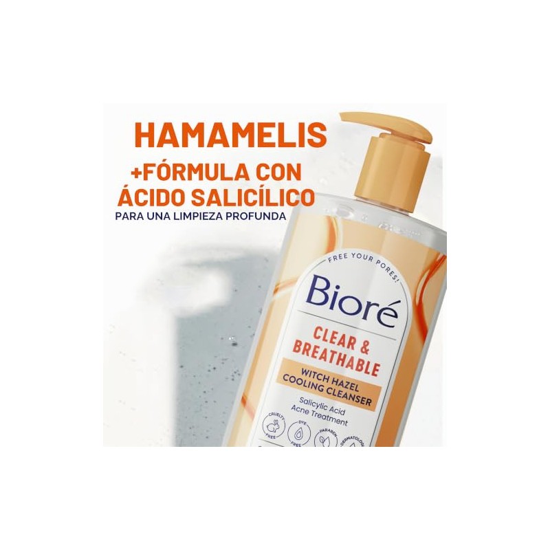 Bioré - Daily Witch Hazel Pore Clarifying Cooling Cleanser 6.77