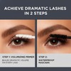 Double Ended Tubing Mascara,2-Step Black Mascara Volume and Length, Volumizing