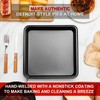 RimCereal 3 Pcs Detroit Style Pizza Pan 10 x 10