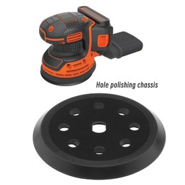 SG Store 125mm Sanding Disc with 8 Holes, Compatible with Black & Decker BD190 KA190E SPEC375 Sander, Velcro Replacement Sanding Disc