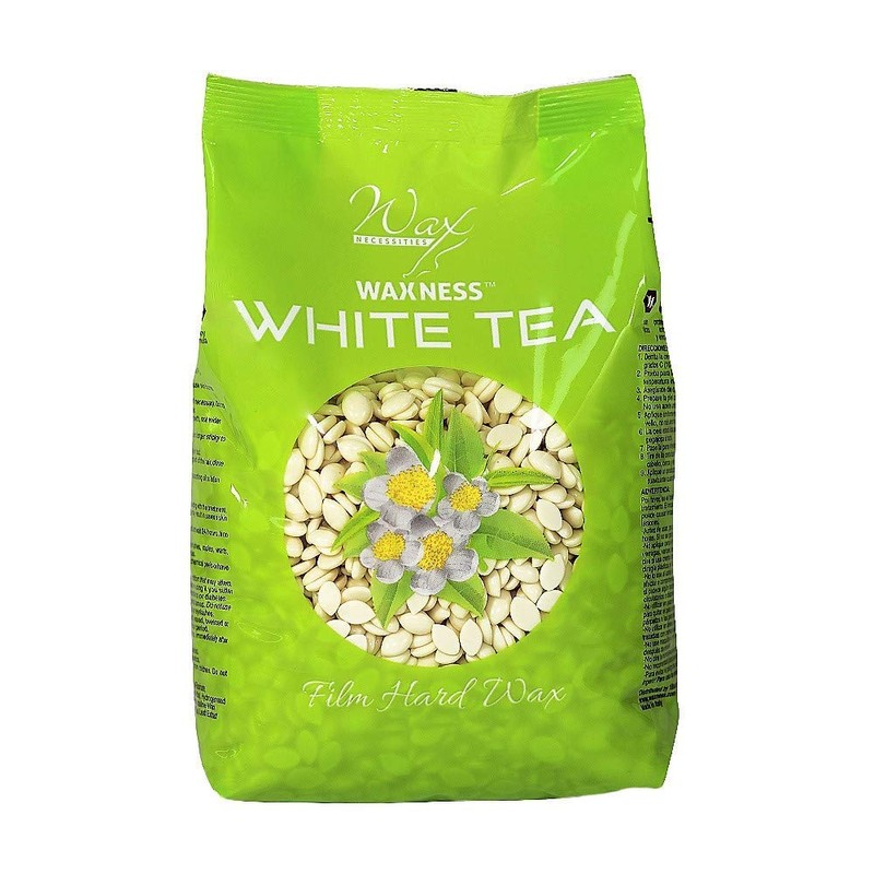 Waxness Hard Wax Beads White Tea Cream 1.1 Pound