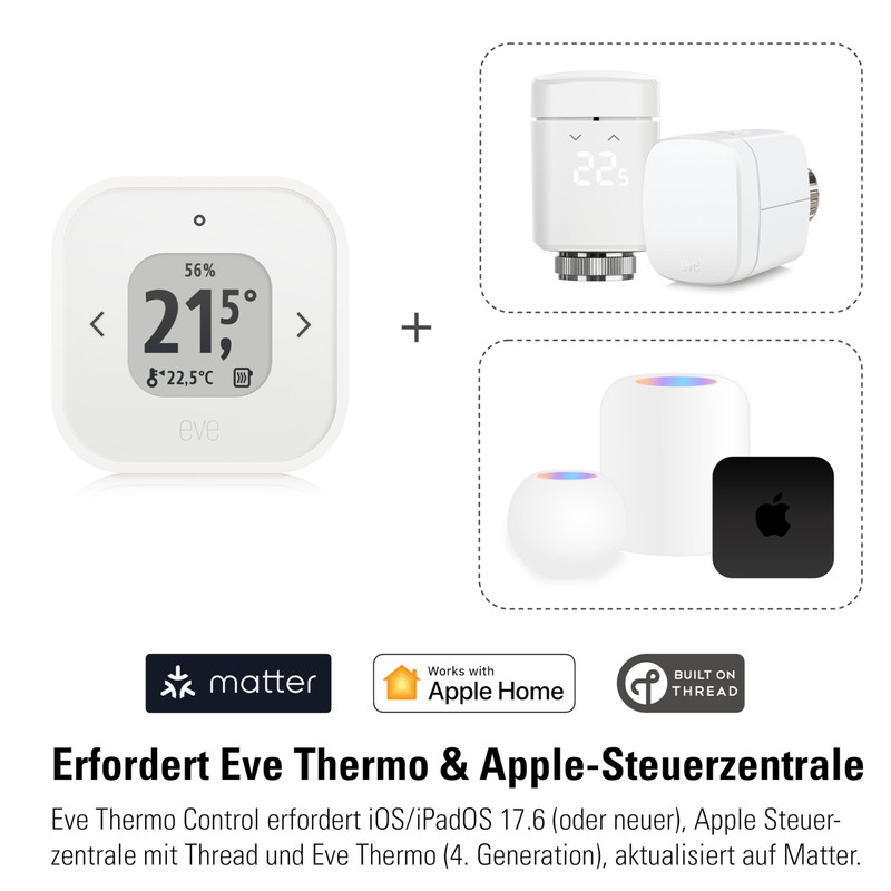 Eve Thermo Control (Matter) - Eve Thermo (4th Gen) Thread