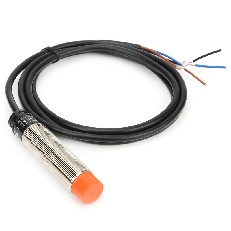 BERM Proximity Switch 3‑Wire NC Cylindrical Detection Sensor PRL18-8DP2 10-30VDC