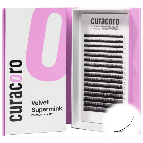 Curacoro Super Mink Bottom Lash Extension, Multi Selections from 0.07