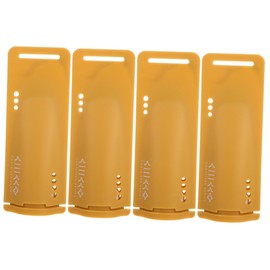 LALAFINA 4pcs Portable Shoe Deodorizer Box Creative Odor for Sneakers Boots Gym Bags Lemon Scent Freshness for Shoes Cabinets Lockers