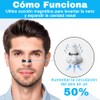 COTIACCV Dilatadores Nasales Magnéticos, Tiras Nasales Antironquidos, Cómodo de Llevar,