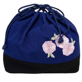 Kyoetsu Women's Hakama Drawstring Cherry Blossom Pattern Graduation Hakama Kimono, 15