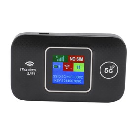 4G LTE Mobile Hotspot, Up to 150Mbps Speed Portable Pocket Device with SIM Card Slot, Connects Up to 10 Devices, Secure Network Anywhere