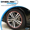Trueline Automotive Rim Guards Red Alloy Armor Wheel Rim Curb