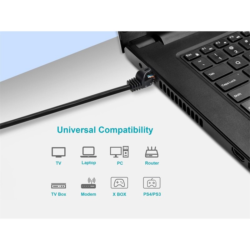 Monoprice - 109797 Flexboot Cat6 Ethernet Patch Cable - Network