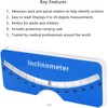 xuesong Scoliometer, Portable Device with Spine Contour and Metal Ball