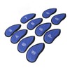 10pcs Golf Club Head Cover Breathable Nylon Mesh Soft Lining