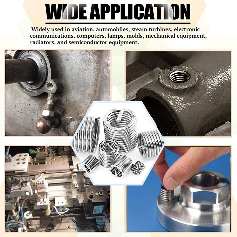 YIYICO Thread M3 M4 M5 M6 M8 M10 M12 Self