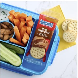 Back to School, Munchies Sandwich Crackers, Peanut Butter (16 count)