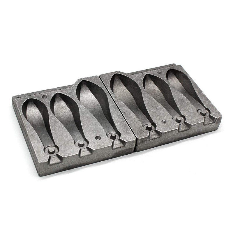 Dimatteo Sinker Mold with 3 Cavities and 16, 20, 30-Ounce