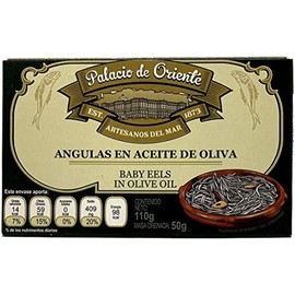Angulas En Aceite De Oliva Palacio De Oriente 110 G.