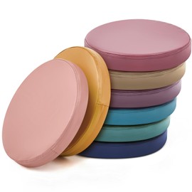 Juexica 8 Pcs Extra Thick Flexible Seating Floor Cushions Assorted Colored Floor Pillow Classroom Floor Seating Soft Floor Seat Cushion for Kids Learning Daycare School Chair(Morandi Color)