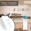 MOES Touch Wall Single Live Wire Smart Switch, No Neutral