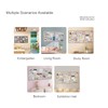 Foldable Large Felt Bulletin Board - 36'' x 18'', Decorative