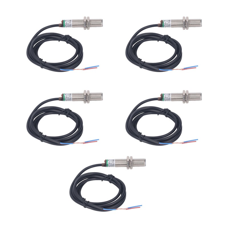 5Pcs Proximity Switch IP65 Waterproof Non Contact 2 Wire Normally