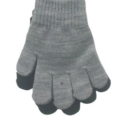 Wonder Nation 2 Pair Pack Wonder Nation Children's Gloves Black And Gray Ages Over 24 Months