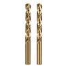 Misuyue 8mm/0.315" M35 Cobalt Drill Bits, 2pcs Metal HSS Twist