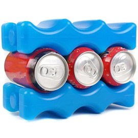 JUMOUR 2Pcs/Set Reusable Ice Packs Gel Freezer Ice Blocks Reusable Cool Cooler Pack Bag Water Injection Picnic Travel Lunch Box Fresh Food Storage 600ml