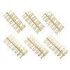 Tofficu 6pcs DIY Clock Numerals Arabic Roman Numbers for Wall