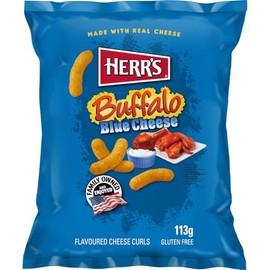 Herr's Cheese Flips Buffalo Blue Cheese - 113g