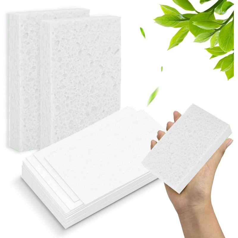 12 - Pack Non-Scratch Scrub Sponges - Sponges for Dishes