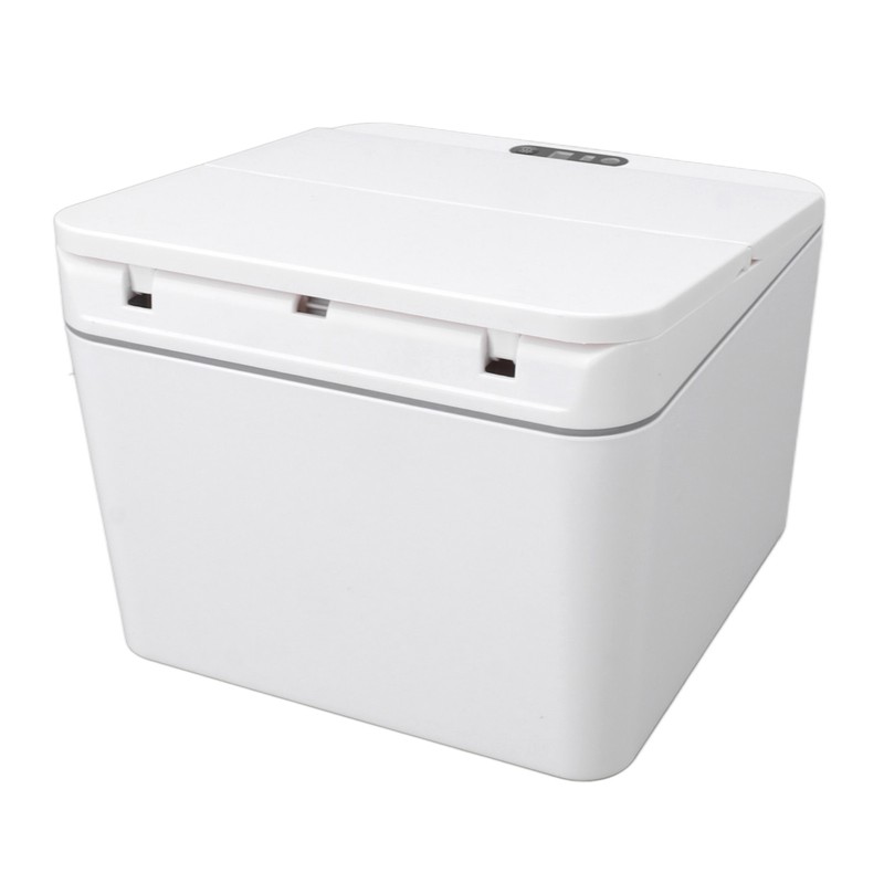 Automatic Garbage Can 4L Capacity USB Charging Folding Lids Automatic