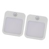 2pcs Plug in Night Light with Motion Sensor Mini Warm