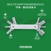 CONTEC Buster 9 9 in 1 Bicycle Multitool Repair Kit
