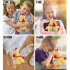 DolliBu Yellow Rooster Stuffed Animal with Silver Cross and Personalization