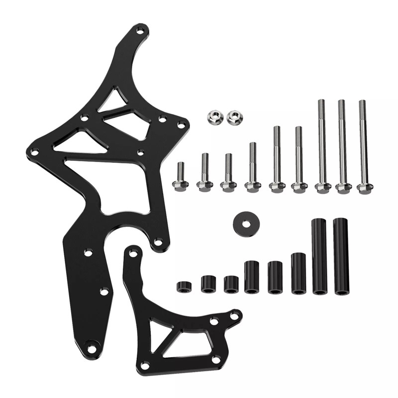 BEVINSEE Alternator Power Steering Bracket Kit For LS Truck Engine
