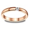 Wedding Band for Men by Ginger Lyne | Rose Gold