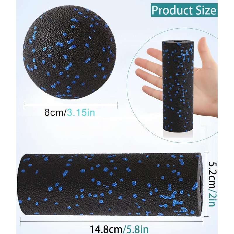 Foam Roller - Muscle Massage Rollers for Trigger Point Therapy,