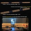 WOBANE Under Cabinet Lighting, 8PCS LED Strip Lights with Remote