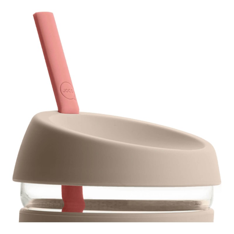 JOCO Cup Roll Straw 10", Terracotta