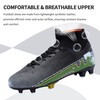 Football Cleats Men, Indoor Outdoor High Top Soccer Shoes Lightweight