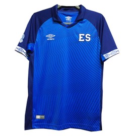 Umbro Youth El Salvador Home Jersey-Blue (YL)