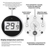Ice Bath Thermometer Timer Digital,Water Thermometer Timer for Ice Bath,Floating