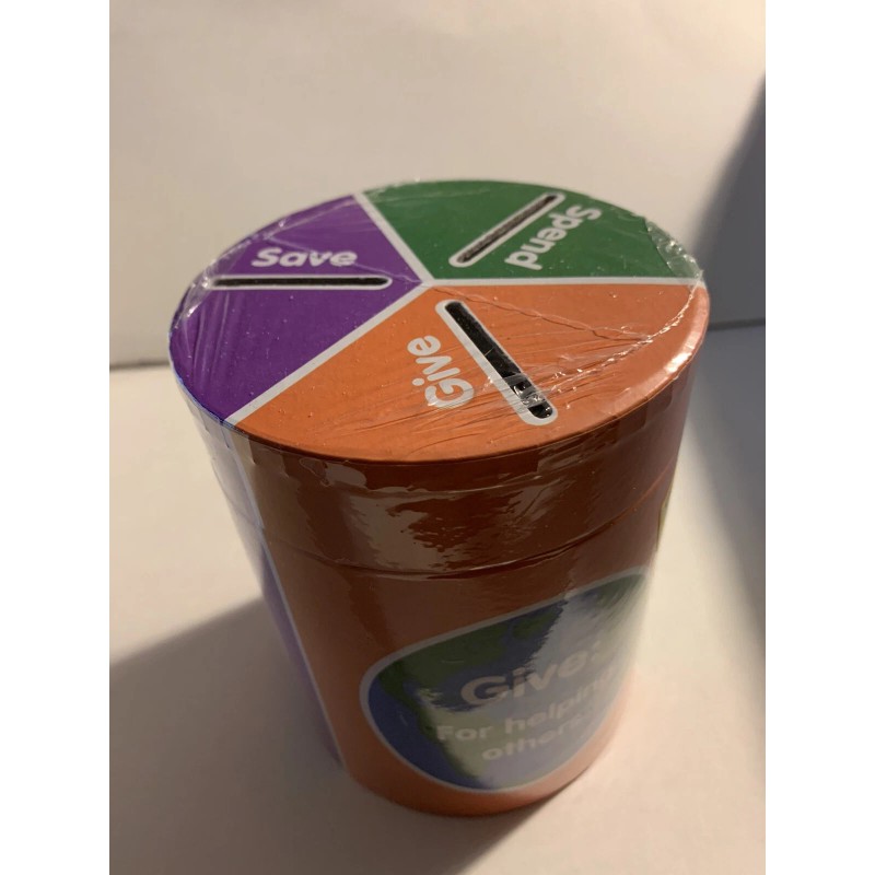 Learning Resources 2pk Round Banks - Red/Yellow/Blue/Green, New Sealed Bundle