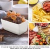 DOERDO 2Pcs Ceramic Sugar Packet Holder Tea Bag Bowl Storage