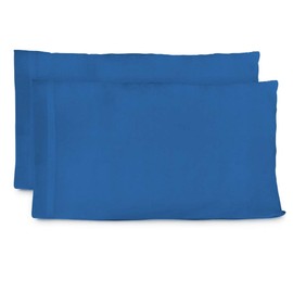 Cosy House Collection Premium Bamboo Pillowcases - King, Royal Blue Pillow Case Set of 2 - Ultra Soft & Cool Hypoallergenic Blend from Natural Bamboo Fiber