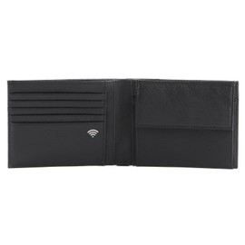 Mandarina Duck Women's Mellow Urban Travel Accessory Wallet, black