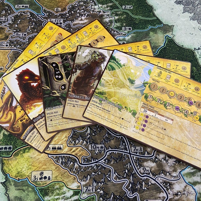 Greater Than Games Horizons of Spirit Island Punchboard Panels Cooperative