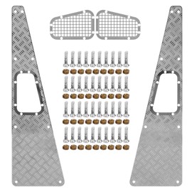 VGEBY Rc Metal Skid Plate Sides Rc Upgrade Parts Accessories For Traxxas Trx4 1/10 RC Car Traxxas Trx4