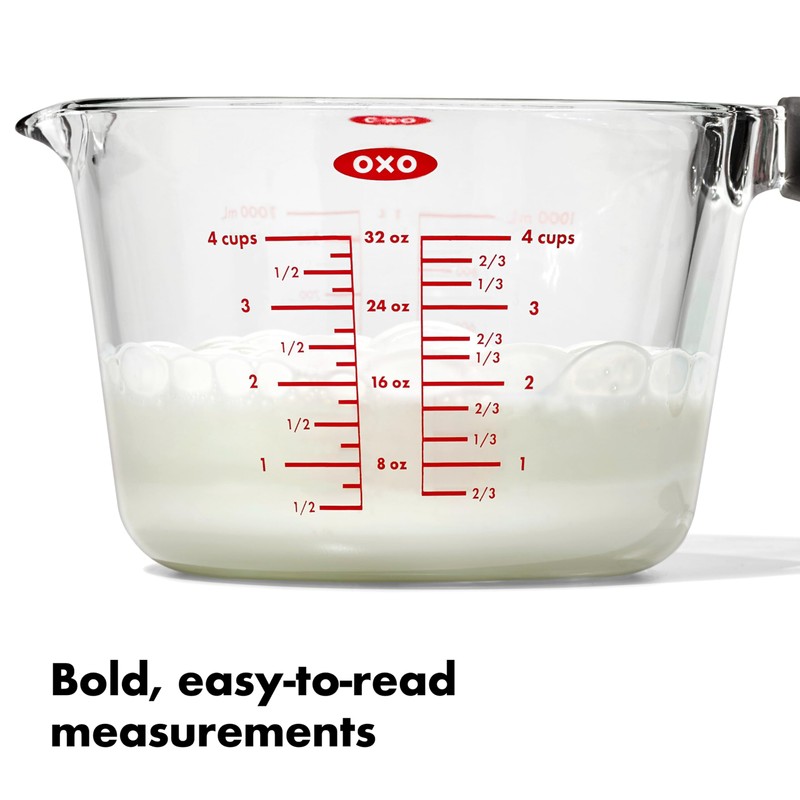 OXO Good Grips 4 Cup Glass Measuring Cup