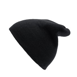 Peter Grimm D-Street Acrylic Knit Beanie Cap Hat (Black)